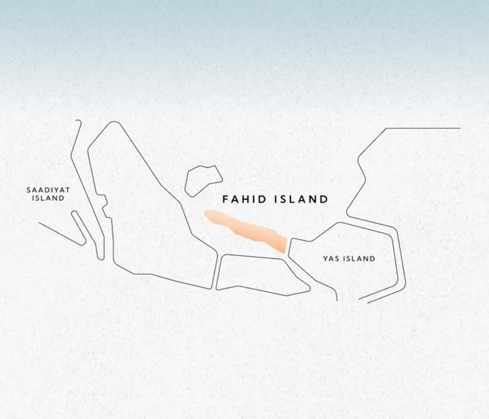 Fahid Island by Aldar Abu Dhabi Location